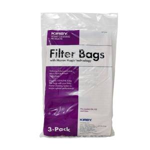 lot 2191 image: Kirby Vacuum Bags �� Genuine Micron Magic Filtration �� Compatible with G3, G4, G5, G6 �� OEM Part #197294 �� 3-Pack