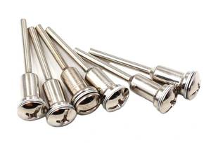 lot 4029 image: Preamer 6pcs 18 Shank Arbor Cut-off Wheel HSS Mandrel Holder Compatible with Most Rotary Tool Accessory Bit