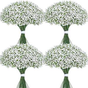 lot 4042 image: Yastouay Babys Breath Artificial Flowers, 30 Pcs White Baby Breath Flowers Artificial Bulk, Real Touch Fake Babys Breath Gypsophila for Wedding Party Bouquet Floral Arrangement Home Decor