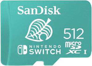 lot 4043 image: SANDISK 512GB microSDXC-Card, Licensed for Nintendo -Switch - SDSQXAO-512G-GNCZN