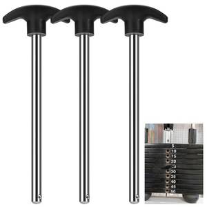 lot 4058 image: 3pcs Weight Stack Pin, Gym Pins for Weight Stack,Weight Lifting Pins for Universal Home Commercial Gym Strength Training Equipment Machine Pin Insert Accessories��38  Diameter  6  Locking Space��