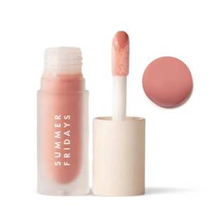 lot 6132 image: Summer Fridays Dream Lip Oil - Hydrating Tinted Lip Gloss Oil - Non-Sticky Formula with Skincare Benefits for Long-Lasting Softness  Shine - Effortless Beauty Gifts - Bare Sand (0.15 Oz)