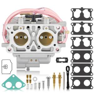 lot 6140 image: AUTOKAY 15003-2766 Carburetor With Carb Repair Kit for Kawasaki Mule 3000 3020 3010 KAF620G KAF620E KAF620F KAF620H KAF950C KAF950D 2001 2002 2003 2004 2005 2006 2007 2008 Re#11060-2479 11060-2477