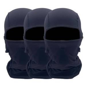 lot 6141 image: Balaclava 3 Pieces Ski Mask for Men Thermal Winter Scarf Motorcycle Face Mask Cold Weather Neck Warmer for Skiing Cycling