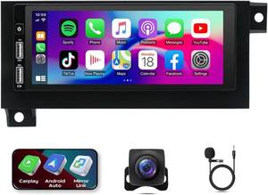 lot 9956 image: 6.8 Double Din Car Radio Stereo for 1994��2002 Dodge Ram 1500 2500 3500Cirrus 1995-2000Jeep Grand Cherokee 1994-1998 with Android 14 with Wireless & Wired Carplay Android Auto��Backup CameraMIC