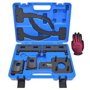 lot 11726 image: Yuesstloo Camshaft Phaser Timing Chain Tool, Camshaft Holding Tool Crankshaft Pulley Wrench Compatible with VW Chrysler Dodge 3.6L Pentastar Engine, Replace 10369 10200A 10202 10198A 2025200090