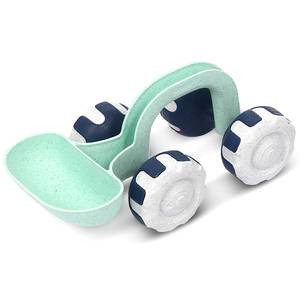 lot 15309 image: Asweets Beach Sand Toy Shovel Car, Organic Green Plastic Travel Beach Sand Toys for Kids Toddlers, Ideal Gift for Boys and Girls, 11.81L x 6.10W x 5.31H