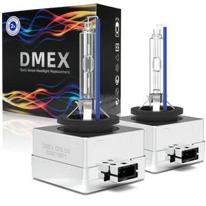 lot 16450 image: DMEX D1S HID Headlight Bulbs Xenon 35W Replacement 66144 66140 85140 85415 - Pack of 2, 6000K Cool White (Not fit Halogen Headlamp)