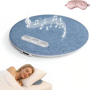 lot 16455 image: OYB Bluetooth Pillow Speaker, Mini Portable Under-Pillow SpeakerSoft Immersive Sound FieldWireless Under-Pillow speakerSuitable for (B)