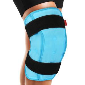 lot 20439 image: Comfytemp 3D Knee Ice Pack Wrap for Injury Reusable Gel, Knee Cold Pad Brace Physical Therapy for Meniscus Tear, Leg Pain, Replacement, Arthritis, Muscle Recovery, After Surgery Use