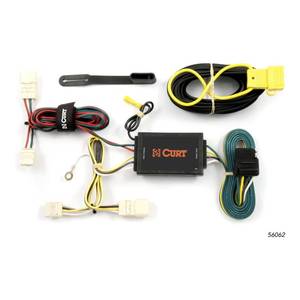 lot 20452 image: CURT 56062 Vehicle-Side Custom 4-Pin Trailer Wiring Harness for Select Scion xB