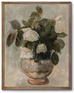 lot 20468 image: RETRART Vintage Wall Art, Vintage Floral Wall Art Prints - Vintage Flower Pictures Decor Aesthetic - Canvas Prints for Bedroom Living Room Bathroom Wall Decor - 11 x 14 Unframed