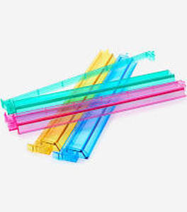 lot 3745 image: Colored mahjong racks set of 4
