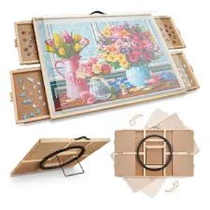 lot 11704 image: AllaJig Professional Puzzle Frame 94705cm