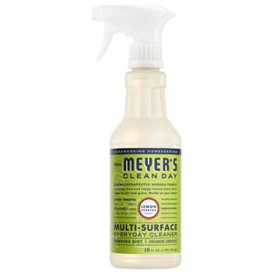 lot 2222 image: MRS. MEYERftS CLEAN DAY Multi-Surface Everyday Cleaner, Lemon Verbena Scent, 16 Fl Oz Bottle