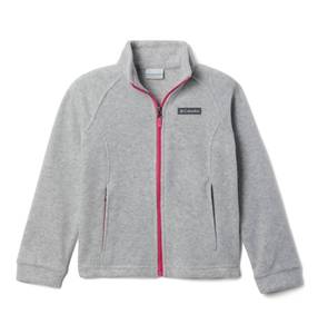 lot 2245 image: Columbia Youth Girls Toddler Benton Springs Fleece Jacket, Cirrus Grey, 4T