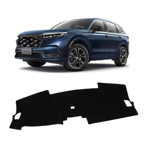 lot 2268 image: KUST Black Dash Cover for Honda CRV CR-V 2023 2024 2025 2026 (Without HUD) Non-Slip Dashboard Cover Polyester Interior for CRV Accessories Sunshade No Glare