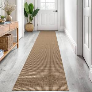 lot 3220 image: KOZYFLY Boho Runners for Hallways 2x8 ft Washable Kitchen Runner Non Slip Rubber Backed Hall Runners Cotton Entryway Runner Rugs Floor Carpet for Indoor Backdoor Bedroom Kitchen, TanOrangeBrown