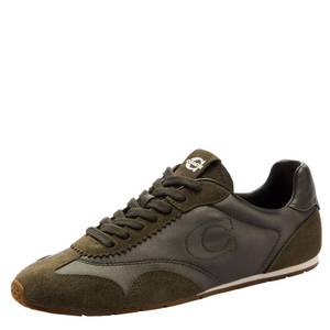 lot 3227 image: COACH Flat Sneaker Olive