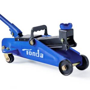lot 3772 image: Tonda Floor Jack, Hydraulic Portable Car Jack, 2 Ton (3,800 lb) Capacity, Blue