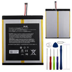 lot 4170 image: E-YIIVIIL Replacement Battery 58-000280 Battery Compatible with HD 10 2019 9th Gen 10.1 M2V3R5 Release 2019 A2110 with Toolsin