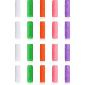 lot 4178 image: 20 Pieces Aligner Tray Seaters for Aligner Trays Chompers Orthodontic Trays(Pink, Orange, Green, Purple, White)