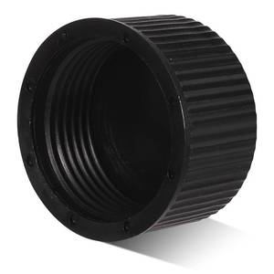 lot 4186 image: Sand Filter Drain Cap with Sealing Gasket, Plastic Pool Filter Drain Cap Sand Filter Drain Plug Pool Sand Filter Parts for Hayward Pool Filter Parts Swimming Pool Spa (Black)