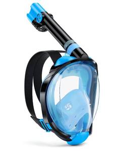 lot 10422 image: W WSTOO Full Face Snorkel Mask Adults,Suitable for Beginners Dry Top Snorkeling Gear,Can Your Mouth or Nose to Breathe,180 Degrees Panoramic View,Anti-Fog Anti-Leak,Summer Travel and Vacationing Gifts