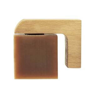 lot 10423 image: Professor Fuzzworthy Wood Air Dry Magnetic Soap Holder in-Shower Storage for Soaps and Beard Shampoo Bars - No More Soggy Soaps - Wooden Soap Dish Dispenser Bath Kitchen and Shower
