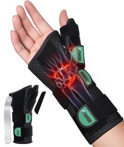 lot 14110 image: Oyakin Wrist Brace with Thumb Support for Carpal Tunnel, Thumb Brace for De Quervainfts Tenosynovitis, Tendonitis, Thumb Spica Splint Right Hand, Wrist Support Men and Women