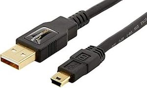 lot 14194 image: Amazon Basics USB 2.0 Cable - A-Male to Mini-B Cord - 6 Feet (1.8 Meters)Black- 1-Pack, for Personal Computer (B00NH11N5A)