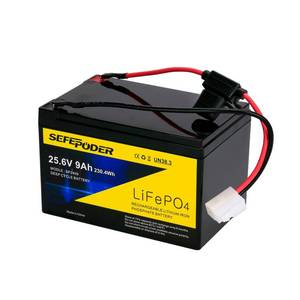 lot 16001 image: SEFEPODER Replacement Battery Compatible with Razor Scooter 24 Volt, 24V 9Ah Lifepo4 Lithium Ion Rechargeable Battery for Razor Pocket Mod,E100,E200,E300,E325 and Other Scooters