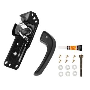 lot 16474 image: Interior Door Handle Front Left Drivers Side Compatible with 2007-2014 Chevy Silverado 150025003500 Tahoe Suburban Avalanche GMC Sierra Yukon Cadillac Escalade ESVEXT,Replaces OEM# 20833606, 80374