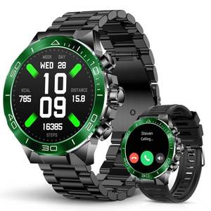 lot 18214 image: SOUYIE Menfts Luxury Smart Watch - 1.43 AMOLED Display Smartwatch with HD Bluetooth Calling, 400mAh 30-Day Battery, 100 Sports Modes, Health Monitor with MetalSilicone Straps for Android iPhonein