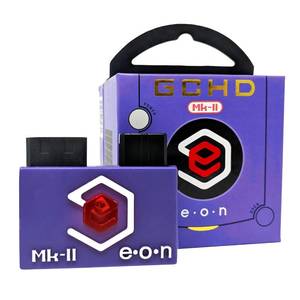 lot 18224 image: GCHD Mk-II  Gamecube HD Adapter for Nintendo Gamecube � HDMI Converter, Digital Audio, Plug and Play, Zero Lag, Video Enhancer (Indigo)