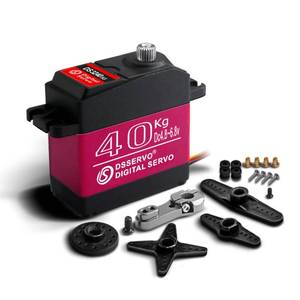 lot 18336 image: ZOSKAY 40kg RC Servo High Torque Metal Gear Standard Digital Servo 6.8V for 18 110 RC Cars (40kg 180 Degree)