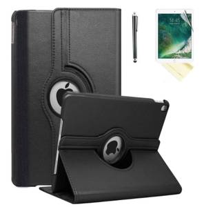 lot 20005 image: Tendmart Case Compatilbe with ipad 9th 7th  8th Generation 10.2 inch Model MK2K3LLA MK2L3LLA MK2N3LLA, MK2P3LLA- 360 Degree Rotating Protective Stand Cover Auto Wake Sleep (Black)
