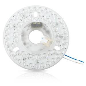 lot 20024 image: HKZTUY 18W 4.9-Inch Ceiling Fan LED Light Replacement, Dimmable LED Retrofit Panel with 3 Color Temperatures (3000K4000K5000K), Energy Efficient for Living Room, Bedroom, Office - for Homeowners