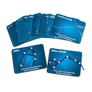 lot 20026 image: Fun Express Constellations Craft Kit - 450 Pieces Glow in The Dark STEM Kids  Solar System Astronomy Science Kits  Arts and Crafts for Kids Ages 4-8  Educational Space Toys and Learning Activities