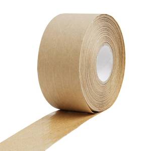 lot 20058 image: SBYURE Reinforced Water Activated Gummed Kraft Paper Tape,1.9 inch x 49.2 yd Brown Packing Tape for Heavy Duty Secure Packing and Shipping