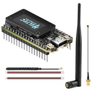 lot 20077 image: WiFi LoRa 32 V4 Development Board with 0.96 OLED ESP32S3 WiFi and BLE Module SX1262 LoRa Node 28dBm 915MHz for Arduino Meshtastic LoRaWAN IoTin