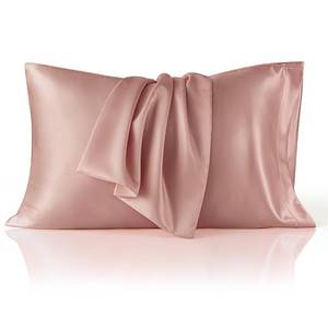 lot 20082 image: Bedsure King Size Satin Pillowcase Set of 2 - Rose Cloud Silky Pillow Cases for Hair and Skin with Envelope Closure, Similar to Silk Pillow Cases, Gifts for Women Men, 20x36 Inches, 2pcs