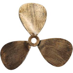lot 20083 image: Everydecor Metal Nautical Ship Propeller - Vintage Wall Decor for Home Interior - Mix of Gold, Bronze, and Brown styles - Outstanding Piece of Art