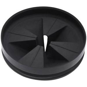 lot 20140 image: Garbage Disposal Splash Guards 3 38 Sink Baffle QCB-AM Replacement for InSinkErator Evolution Series, Upgraded Removable Quiet Collar Drain Plugs, Garbage Disposer Accessories, Blackin
