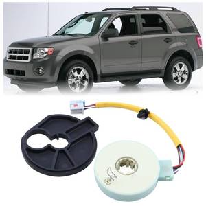 lot 20477 image: CL8Z3F818A CL8Z-3F818-A Steer.ing Sensor Compatible with F.ord Escape Mercury Mariner 2008 2009 2010 2011 2012,White
