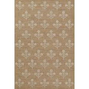 lot 1247 image: Outdoor rug for decoration yoga etc brown white