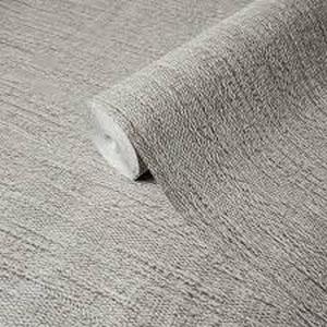 lot 2279 image: Gray Textured Fabric Wallpaper Roll