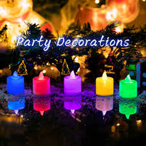 lot 4233 image: LED Smokeless Candles 24 Piece Set