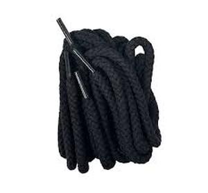 lot 10432 image: Black Sneaker Shoe Laces Round Replacement Strings