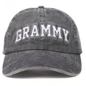 lot 2308 image: InnoBeta Grammy Gifts Cap for Grandma, Funny Adjustable Embroidered Hat Gifts for Birthday, Christmas, Grey